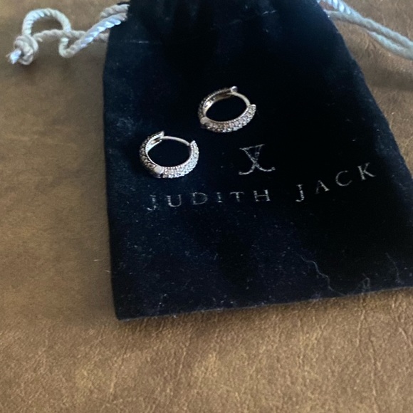 Judith Jack Marcasite Earrings - Picture 4 of 4